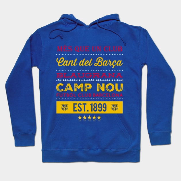 Mes Que Un club Hoodie by InspireSoccer